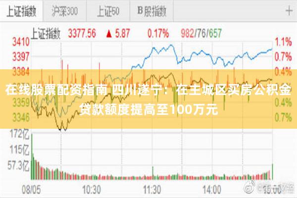 在线股票配资指南 四川遂宁：在主城区买房公积金贷款额度提高至100万元